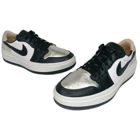 Nike Air Jordan 1 Elevate Low SE Metallic Silver Toe DQ8561-001 Women's Size 12 - Picture 1 of 9